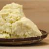 Unrefined shea butter, stone-ground in Bobo-Dioulasso, Burkina Faso