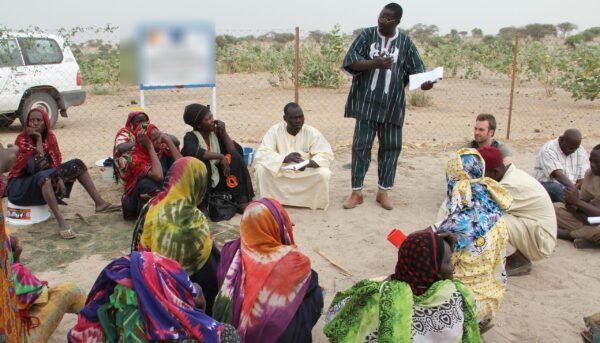 Cooperative training session, Lake Bol region, Chad