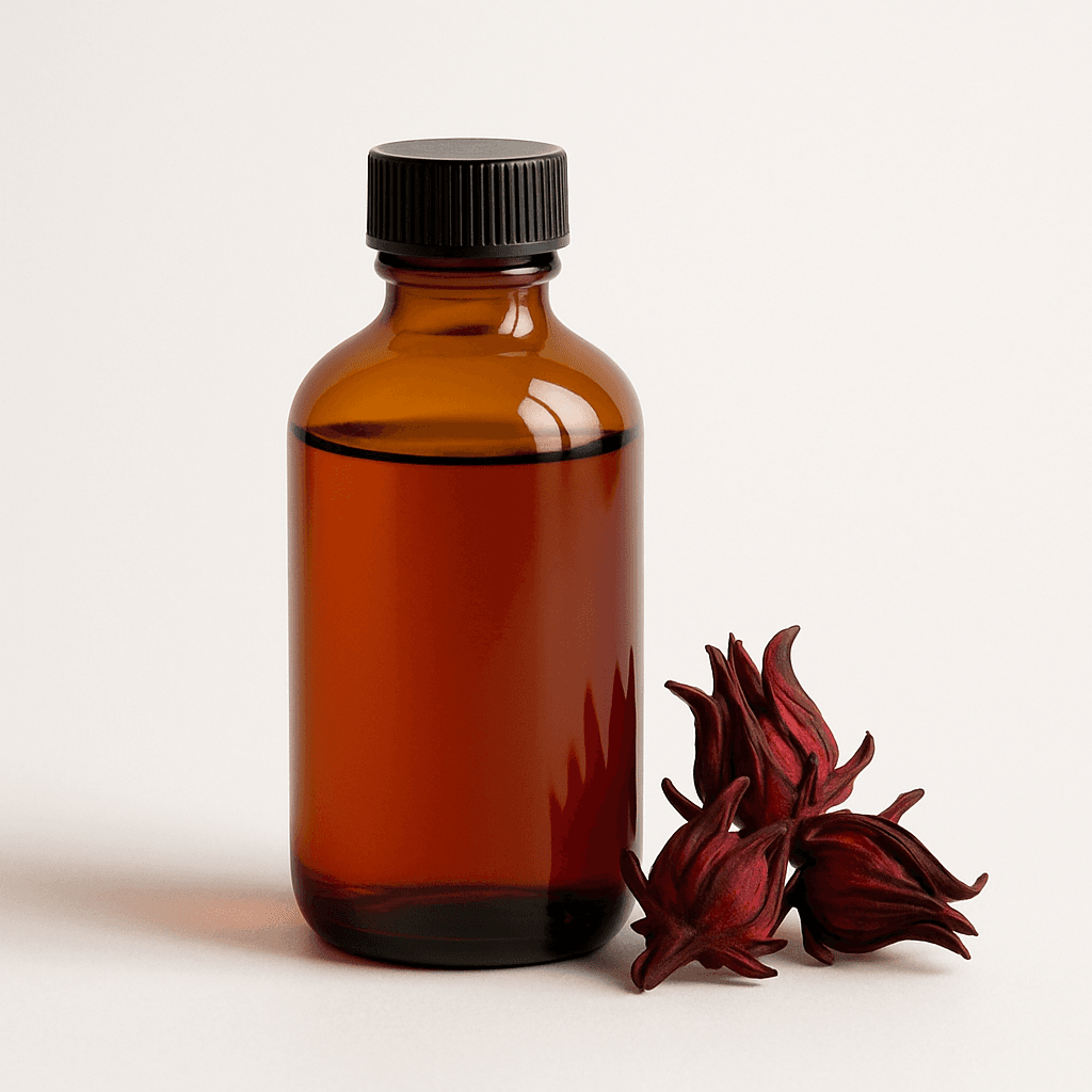 Hibiscus seed oil, cold-pressed virgin from bissap seeds, wholesale